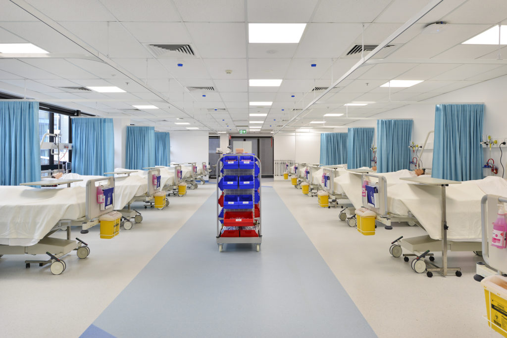 Hospital Vinyl Floor