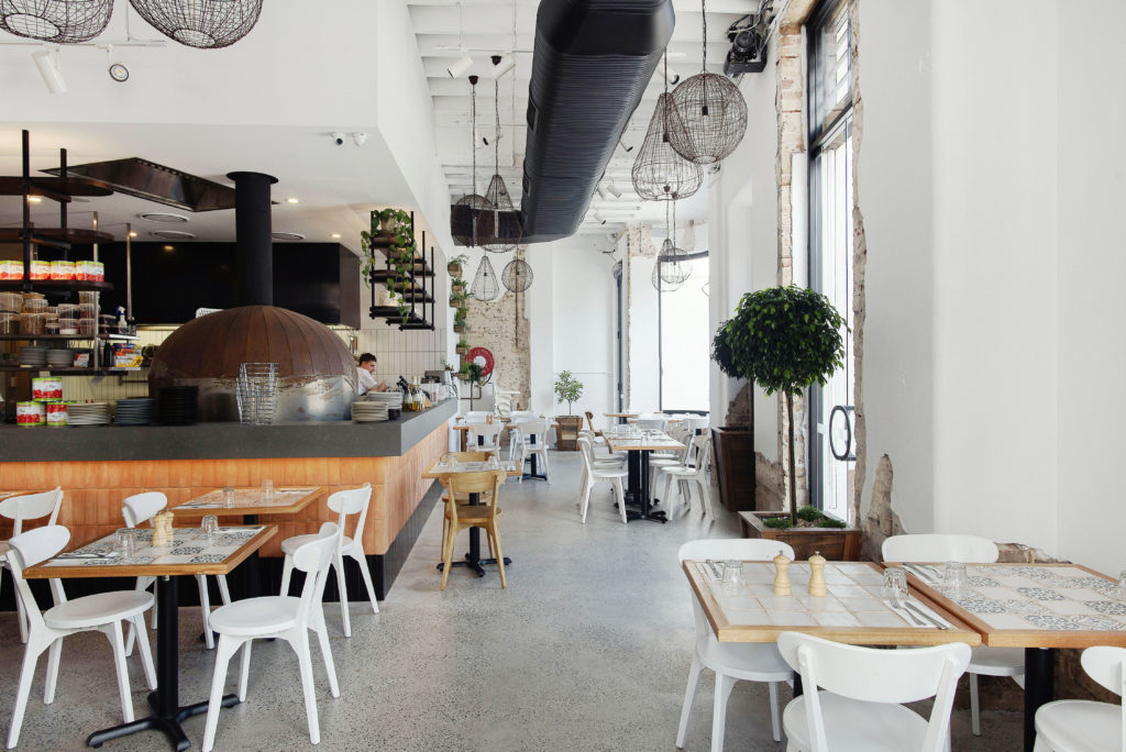 Restaurant Polished Concrete