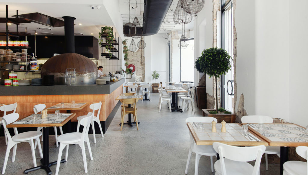 Cafe Polished Concrete