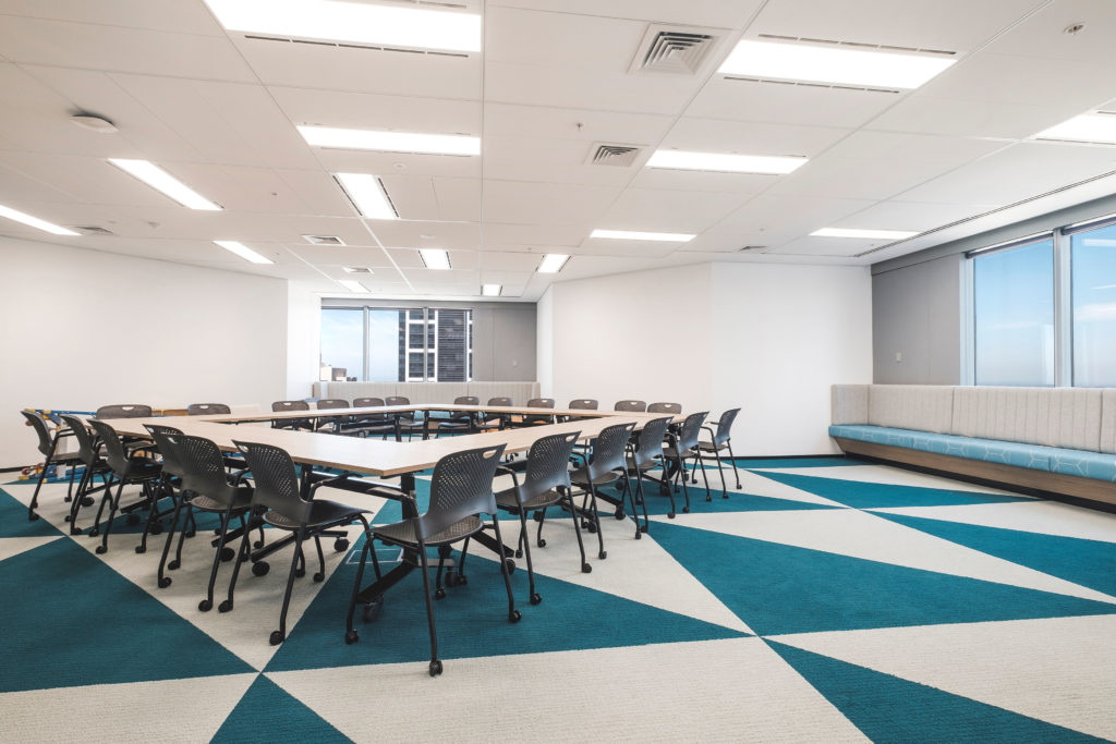 Interface Carpet Tiles Office Fitout CBD Commercial Fitout