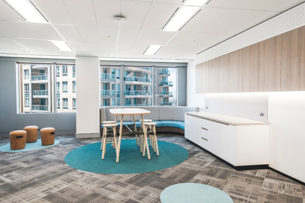 Interface Carpet Tiles Office Fitout CBD Commercial Fitout