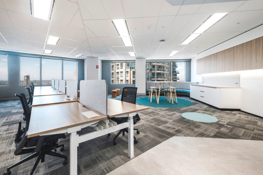 Interface Carpet Tiles Office Fitout CBD Commercial Fitout