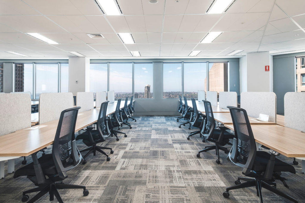 Interface Carpet Tiles Office Fitout CBD Commercial Fitout