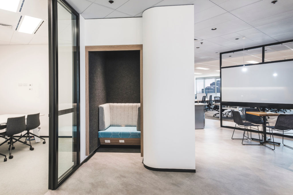 Polyflor Vinyl Tiles Office Fitout CBD Commercial Fitout